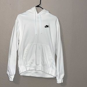 White Nike hoodie